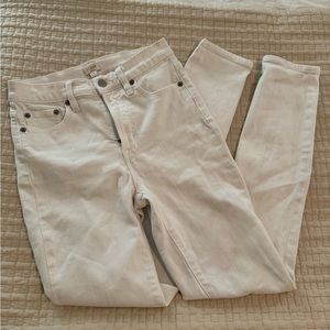Agolde white jeans